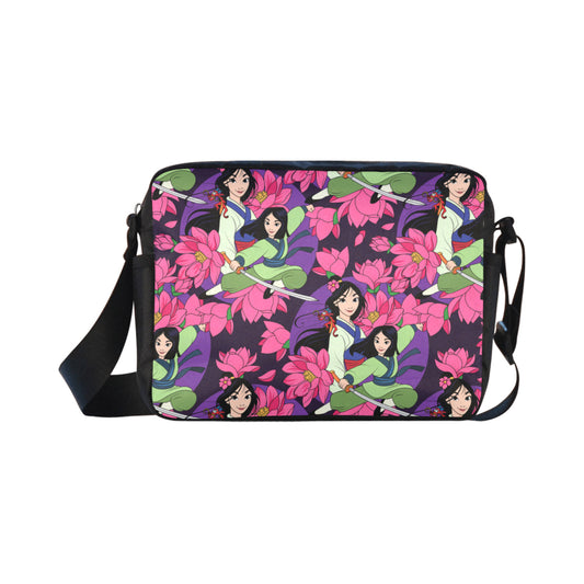 Disney Mulan Blooming Flowers Classic Cross-body Nylon Bag