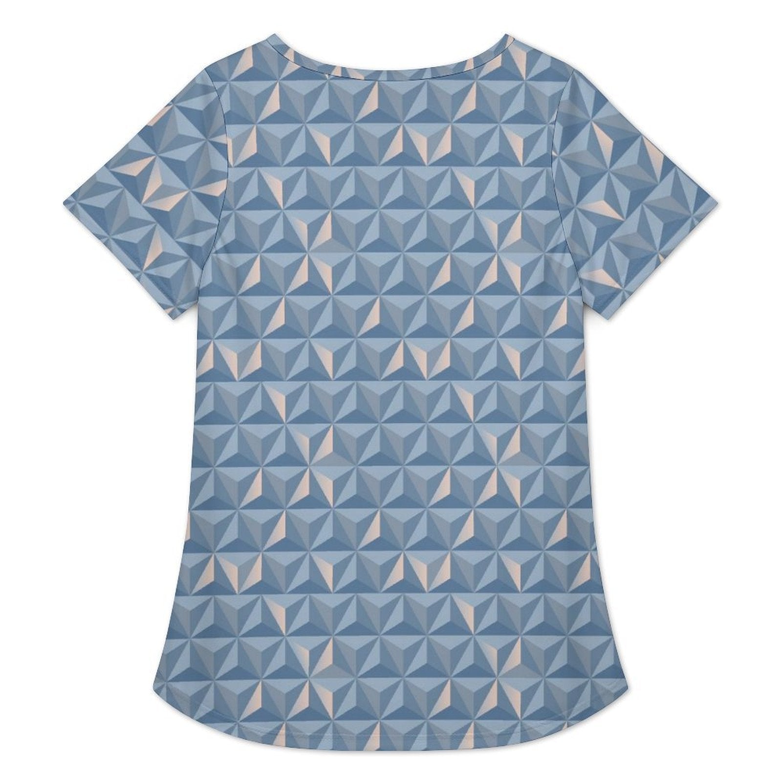 World Traveler Women's Crew Neck Tunic - Ambrie