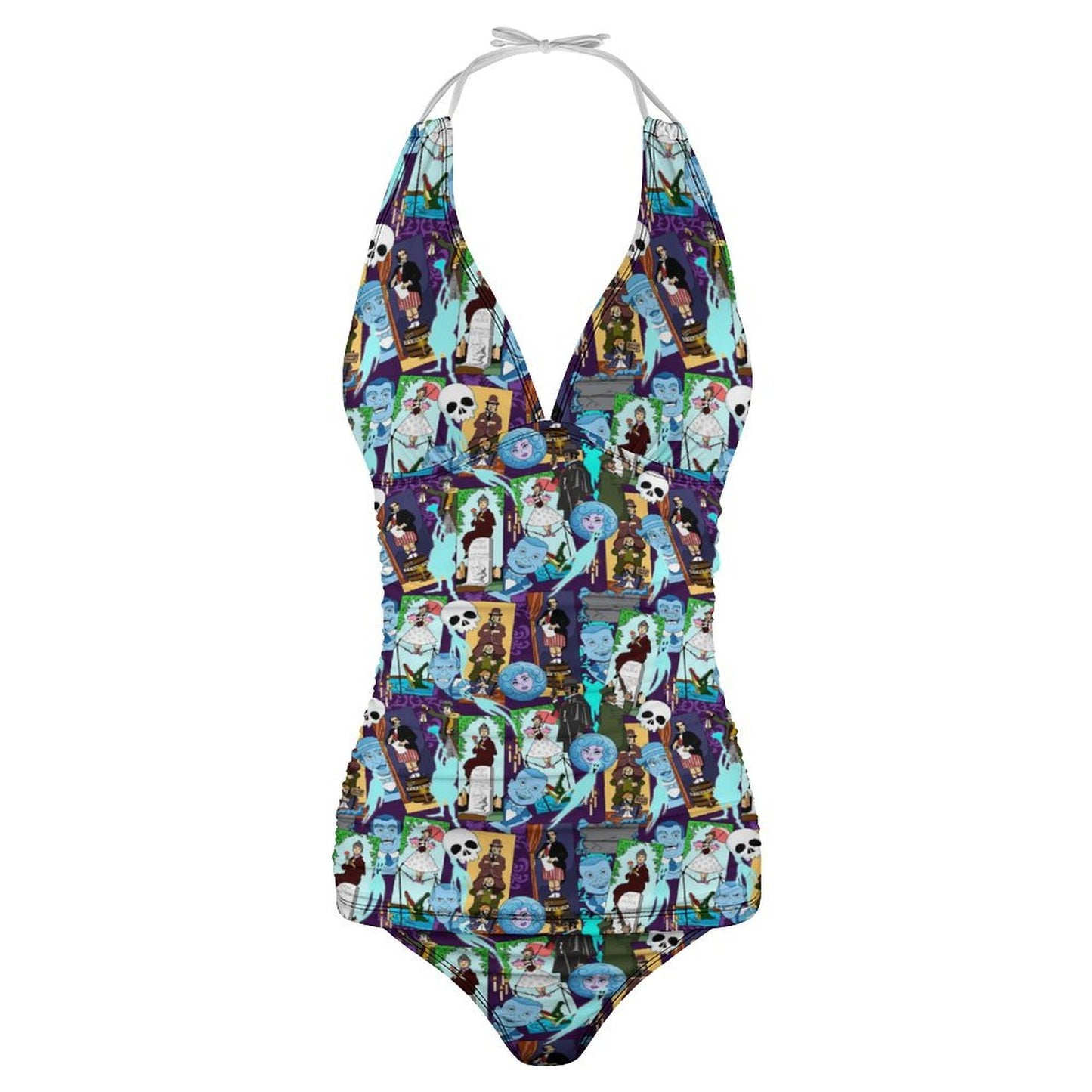 Haunted Mansion Favorites Women's Split Swimsuit