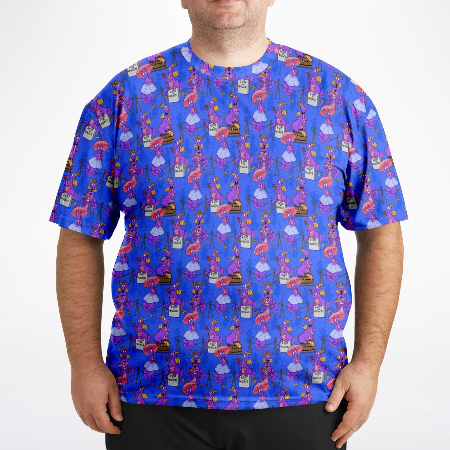 Haunted Mansion Figment Unisex Plus-size T-Shirt