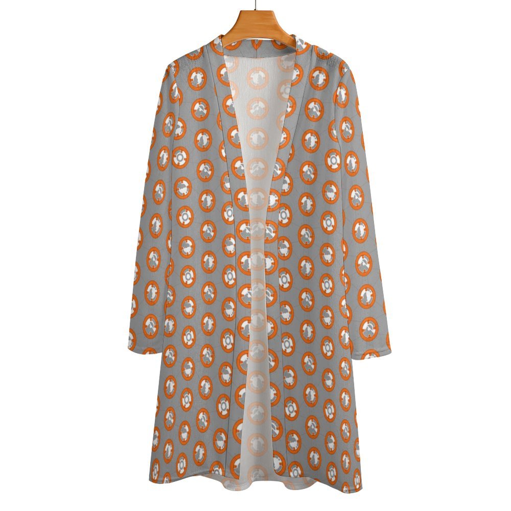 BB-8 Women's Mid-Length Cardigan