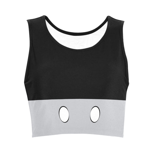 Steamboat Mickey Women's Athletic Crop Top