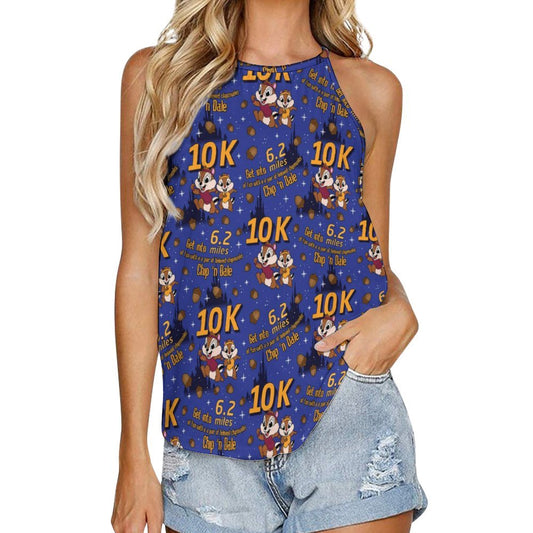 Chip And Dale 10K Women's Round-Neck Vest Tank Top