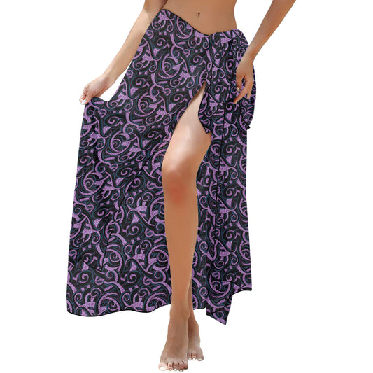 Ursula Tentacles Long Beach Sarong Wrap