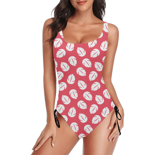 Lilo's Dress Drawstring Side Women's One-Piece Swimsuit