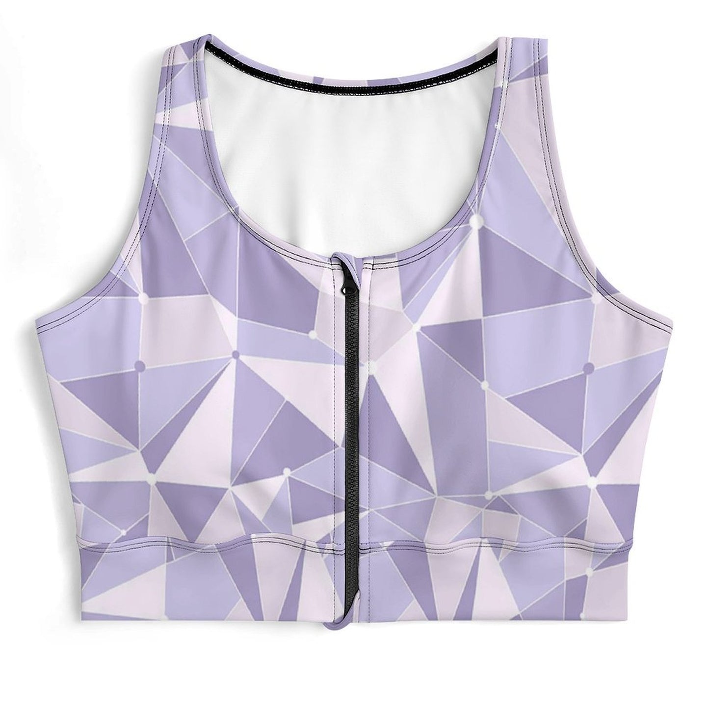Purple Wall Women's Yoga Zipper Vest - Ambrie