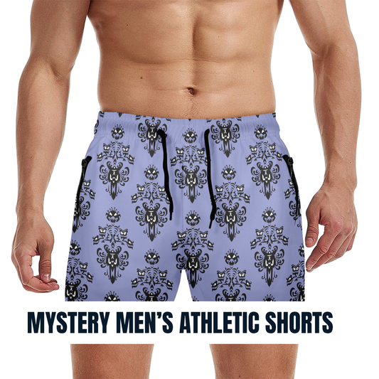 Mystery Men's Quick Dry Athletic Shorts
