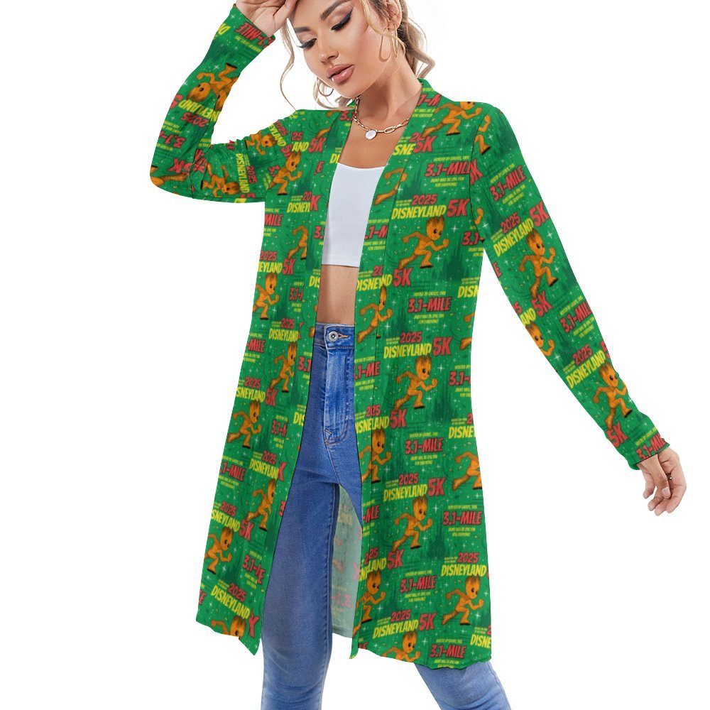 Disneyland 5K Women's Mid-Length Cardigan