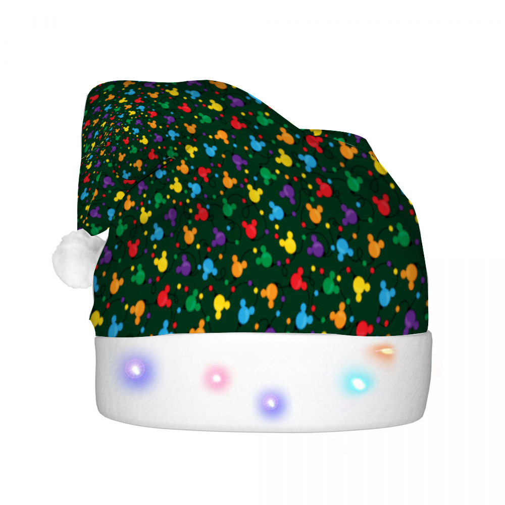 Christmas Lights LED Light-Up Christmas Hat