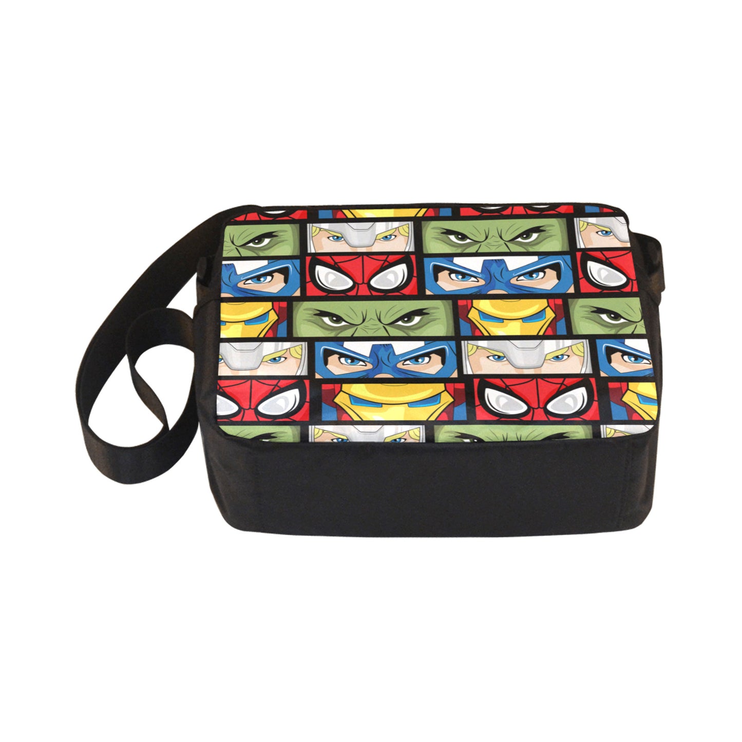 Super Heroes Eyes Classic Cross-body Nylon Bag