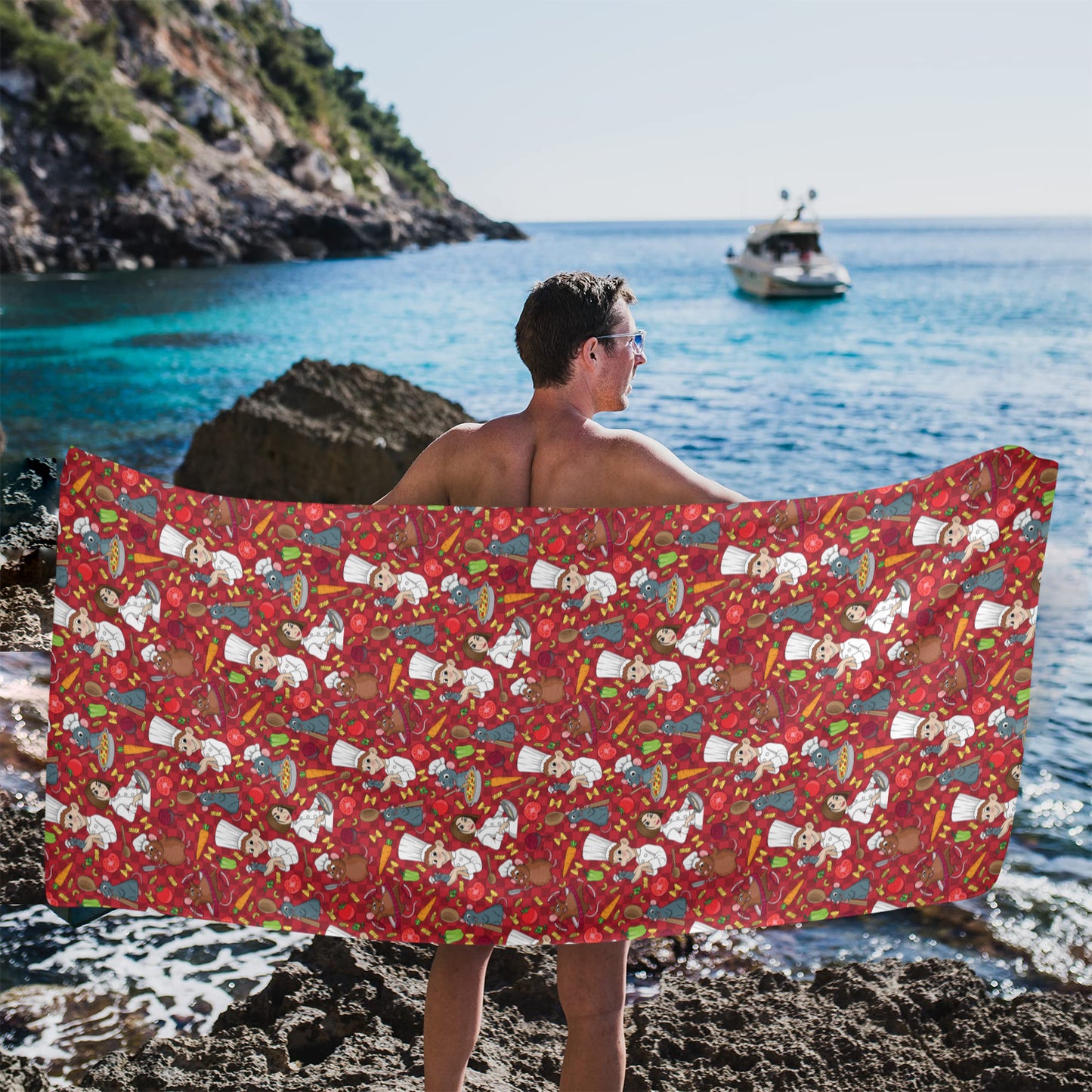 Ratatouille Beach Towel