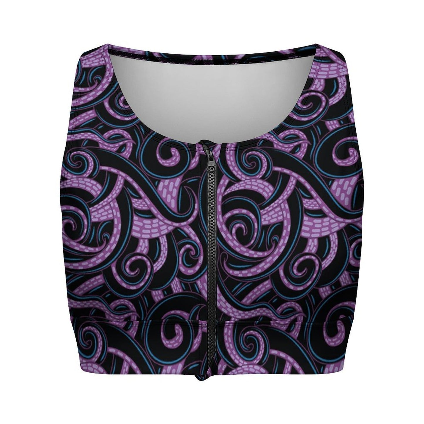 Ursula Tentacles Women's Yoga Zipper Vest - Ambrie