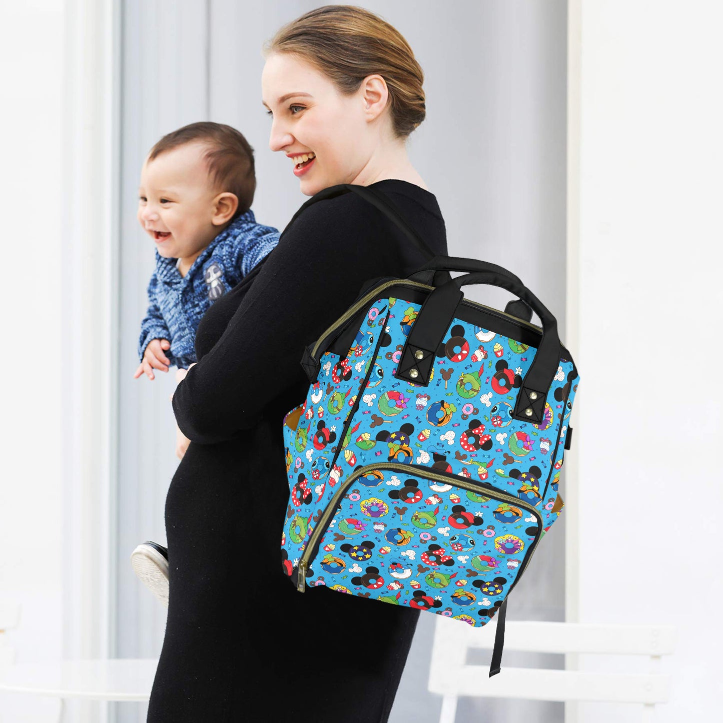 Character Donuts Multi-Function Diaper Bag