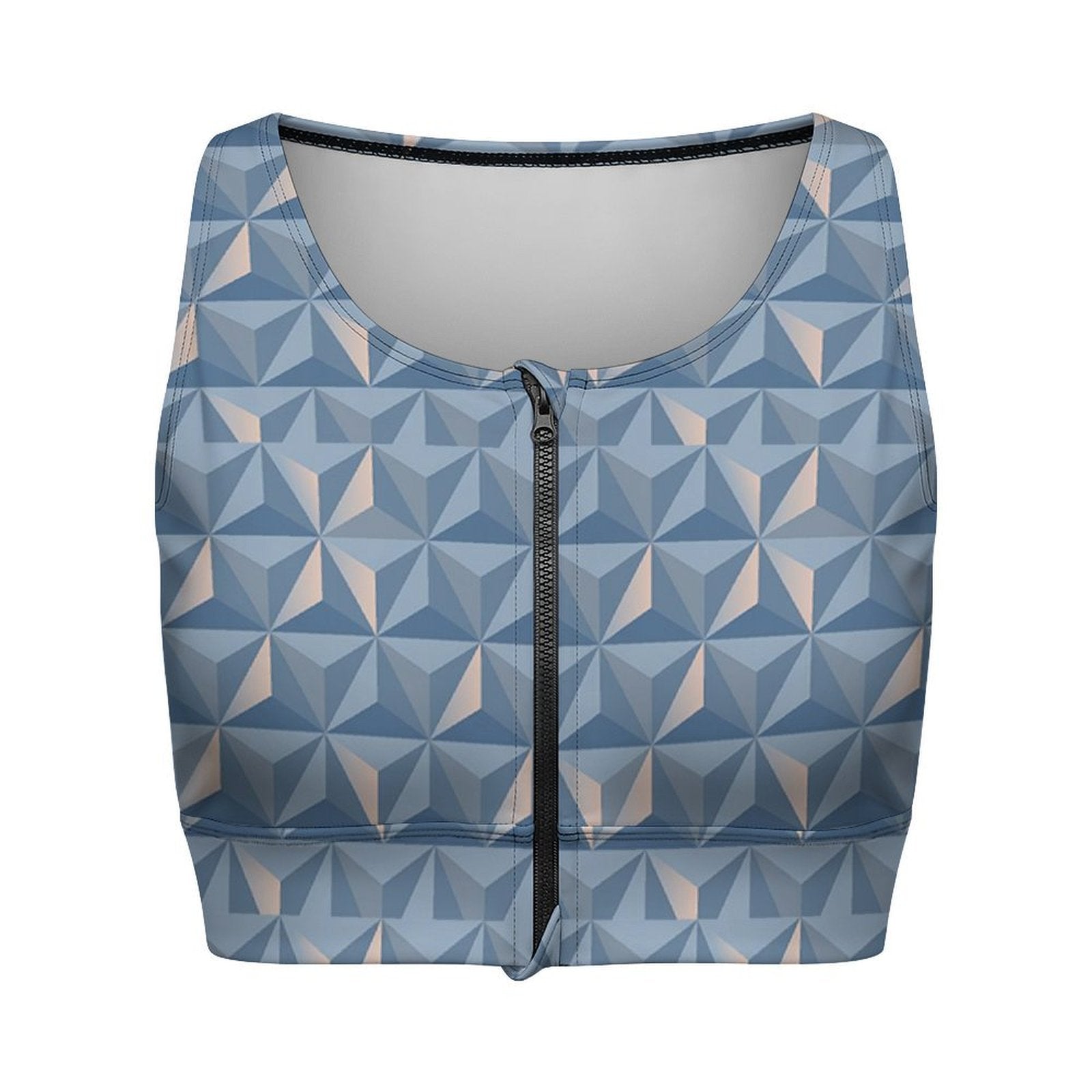 World Traveler Women's Yoga Zipper Vest - Ambrie
