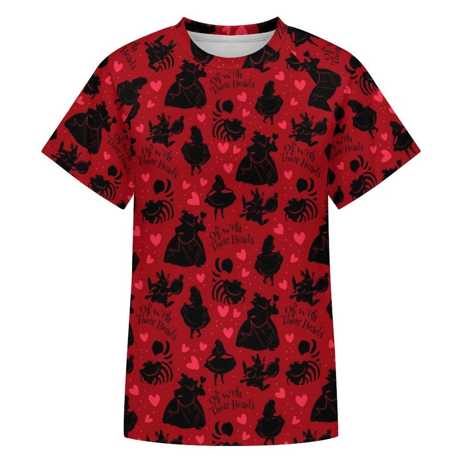 Women's All Over Print Raglan T-Shirt - Ambrie