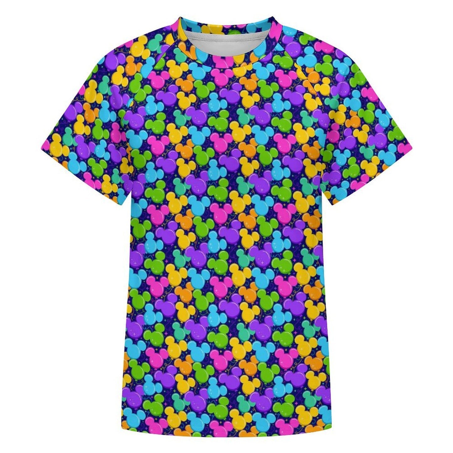 Women's All Over Print Raglan T-Shirt - Ambrie