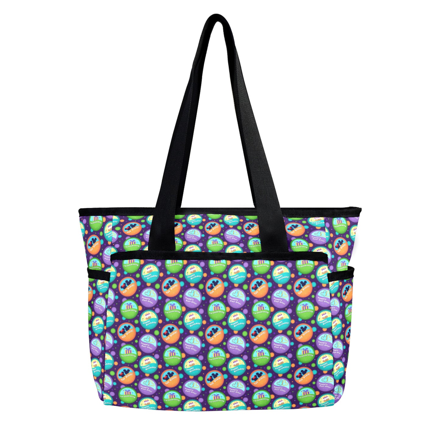 Button Collector Large Capacity Insulated Tote Bag