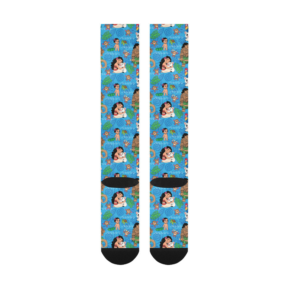 Disney Moana Over-The-Calf Socks