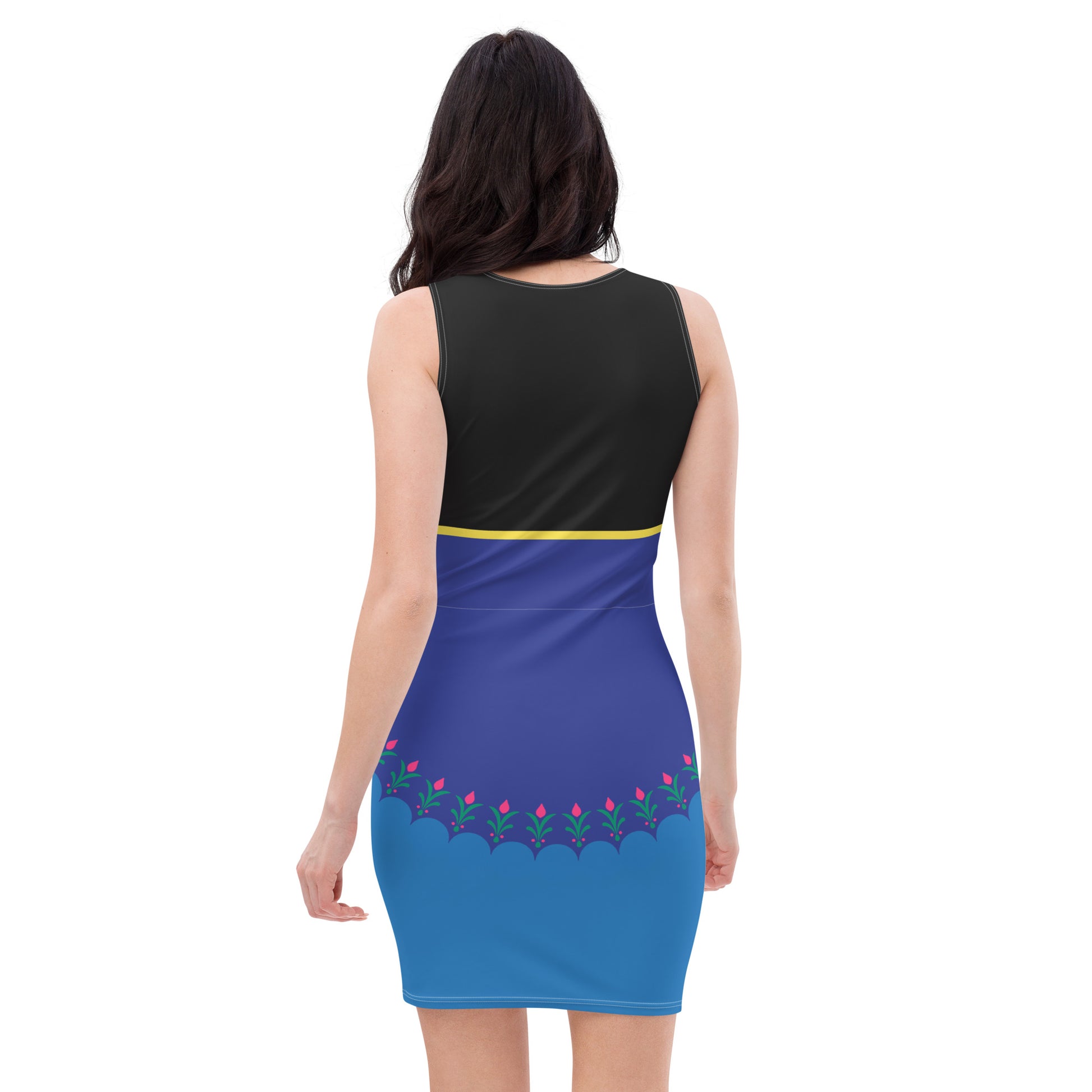 disney bodycon dress Cars Lightning Mcqueen Dress Womens Disney Cosplay Run Disney Costume Pixar Bodycon Dress