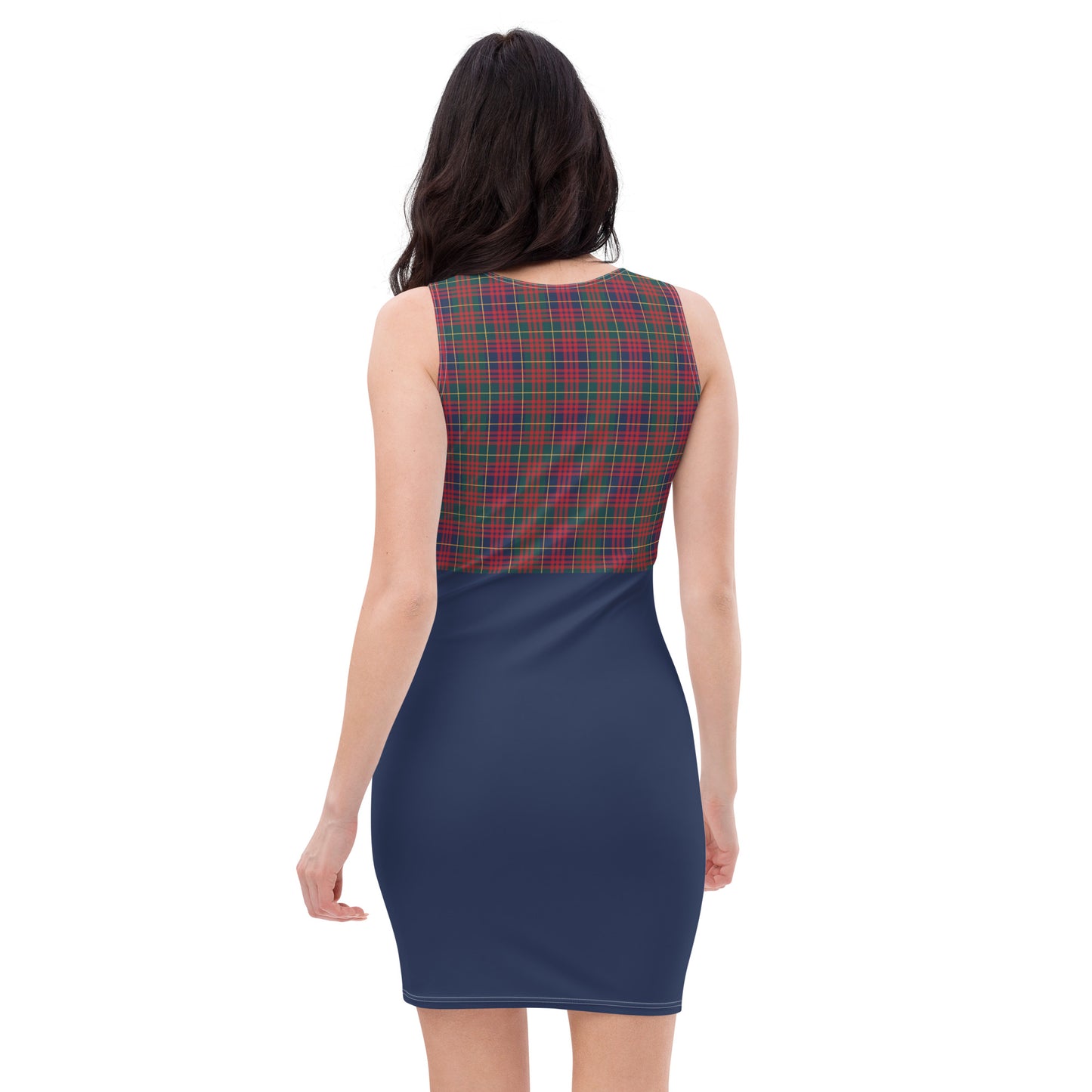 Plaid Fitted Character Dress