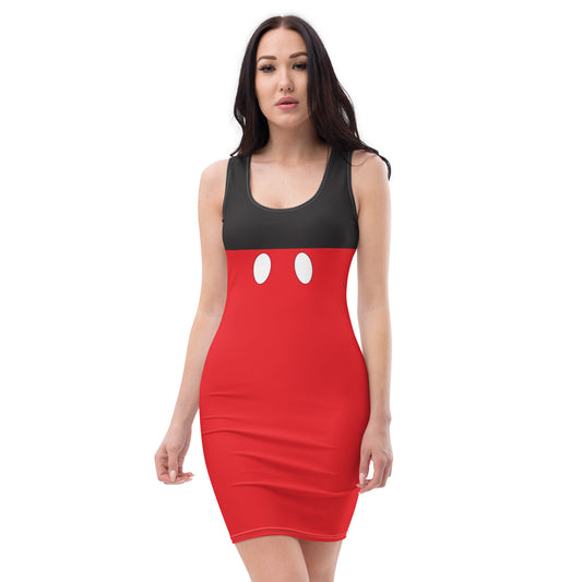 Mickey Fitted Character Dress