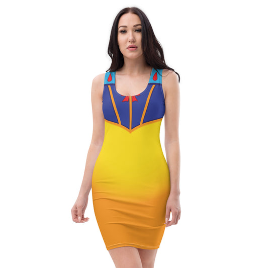Snow White Fitted Character Dress