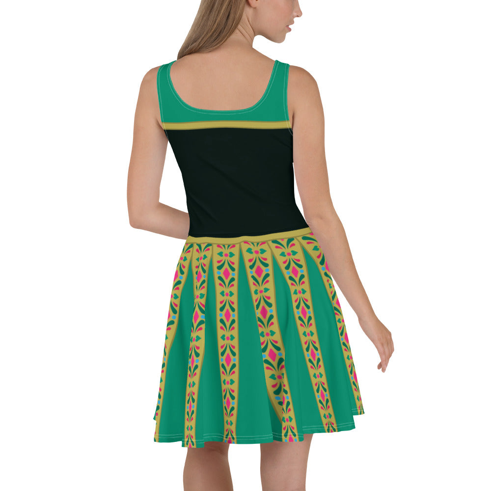 Disney Frozen Anna Skater Character Dress