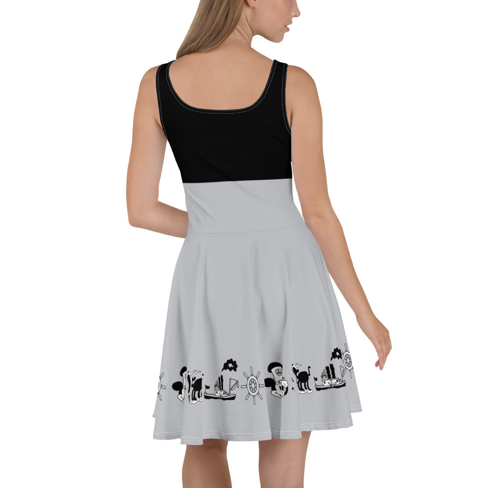 Steamboat Mickey Skater Character Dress