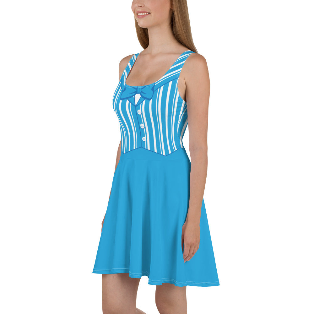 Dapper Dan Blue Skater Character Dress