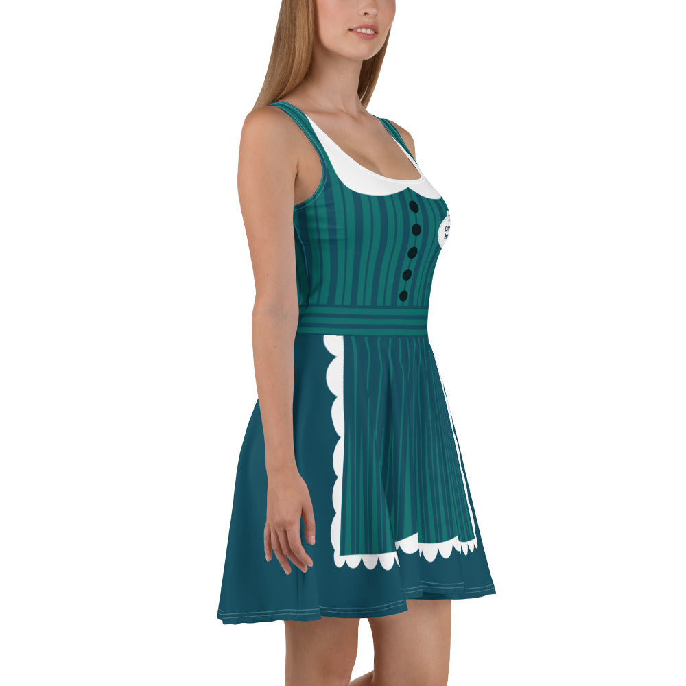 Ghost Host Haunted Mansion Skater Character Dress