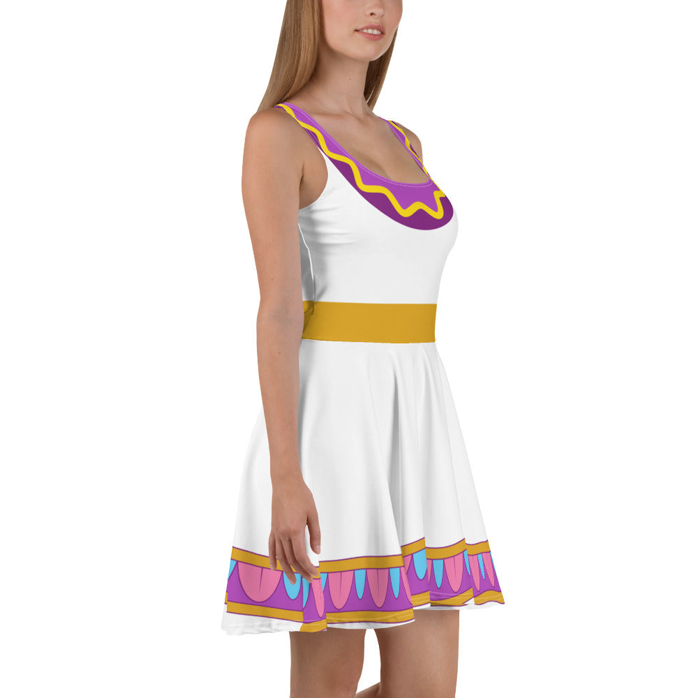 Beauty And The Beast Mrs. Potts Skater Character Dress