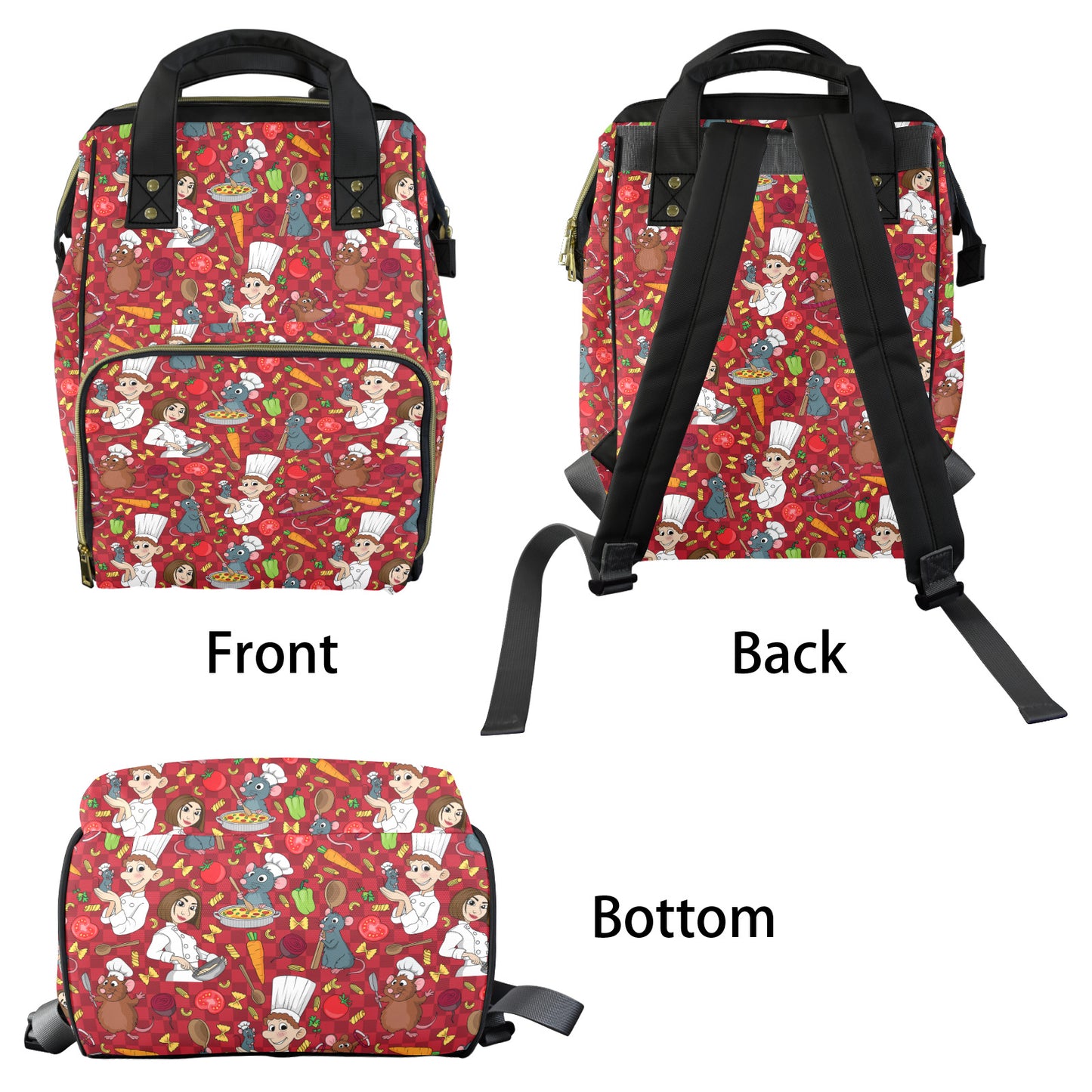 Ratatouille Multi-Function Diaper Bag