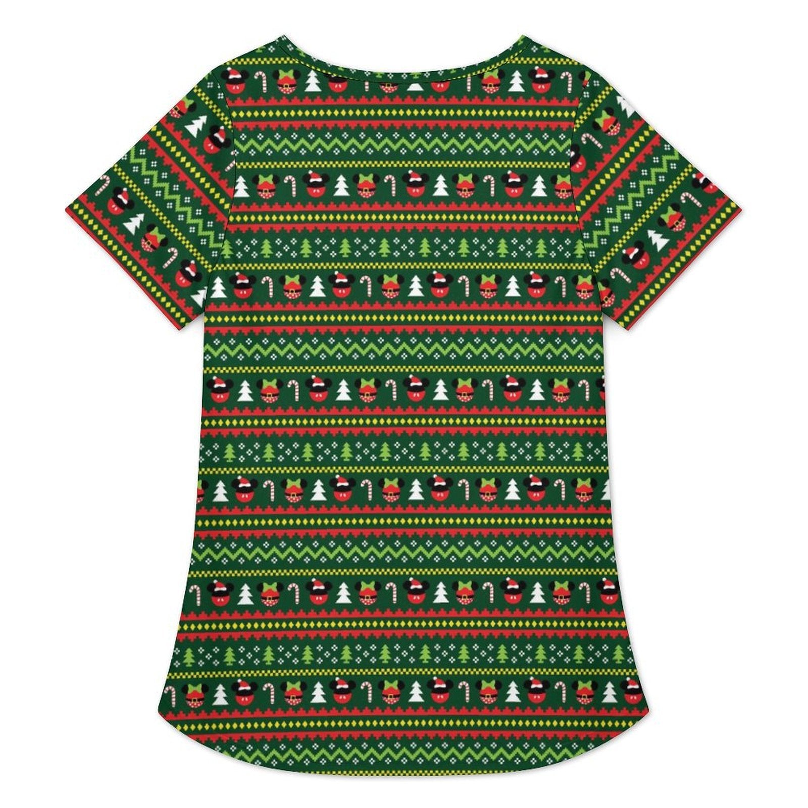Christmas Sweater Women's Crew Neck Tunic - Ambrie