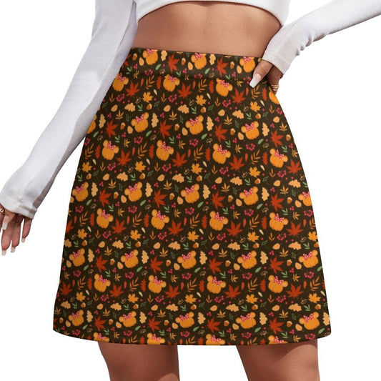 Fall Pumpkins Short skirt