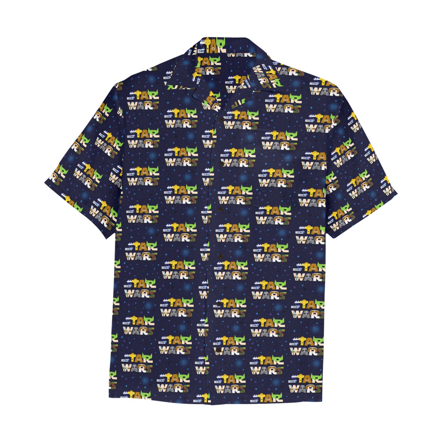 Star Wars Hawaiian Shirt With Chest Pocket