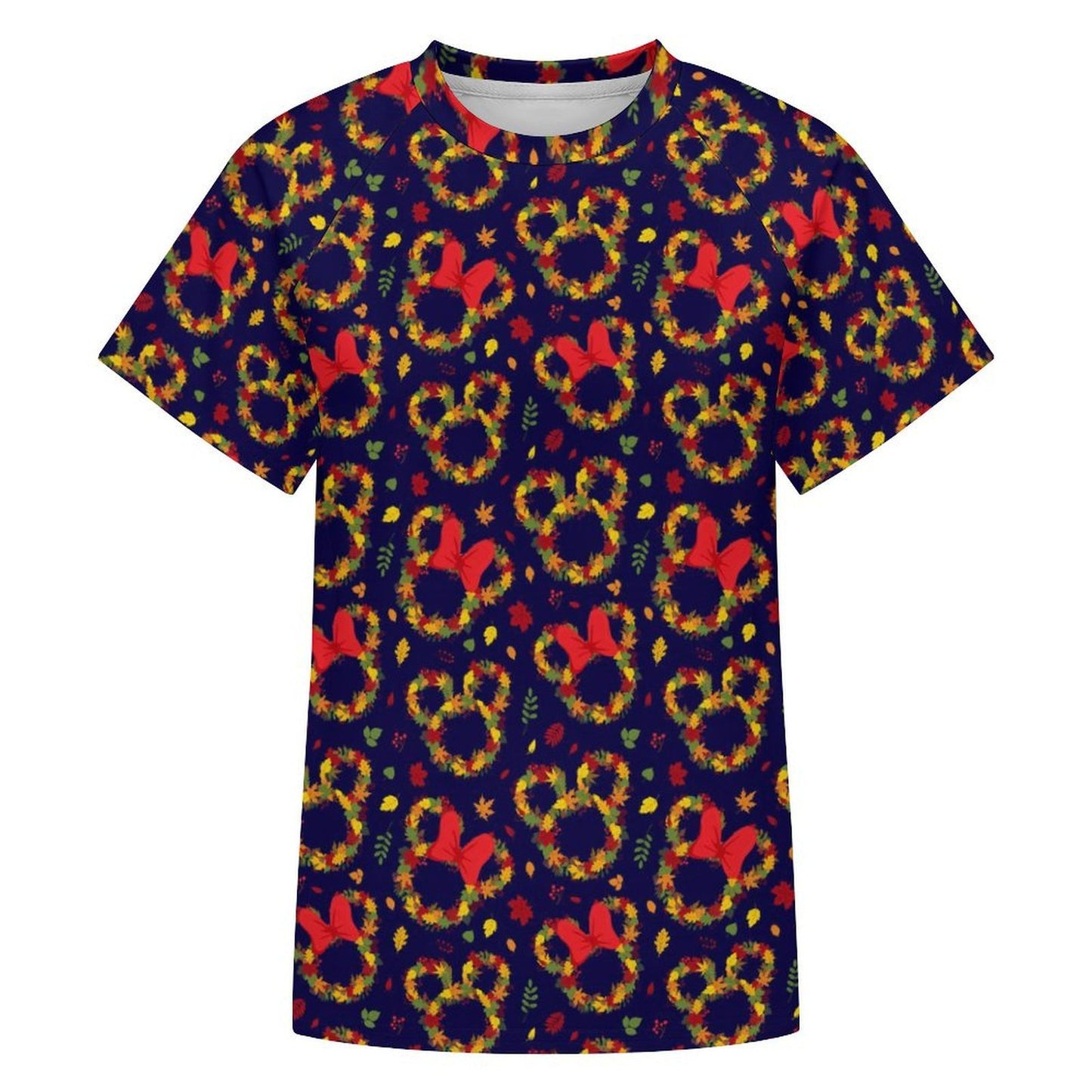 Women's All Over Print Raglan T-Shirt - Ambrie