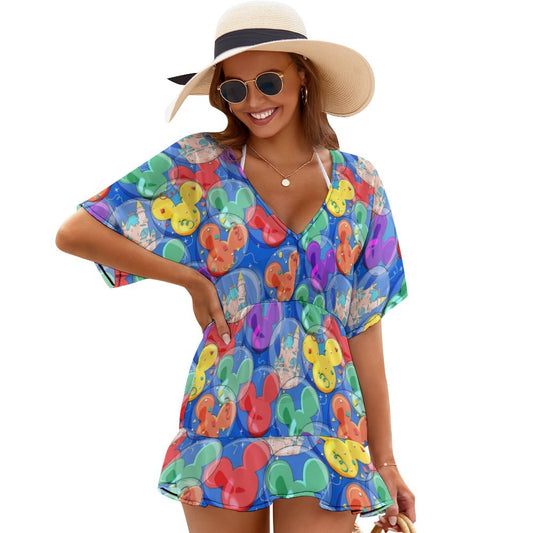 Balloon Collector Women's Swimsuit Coverup