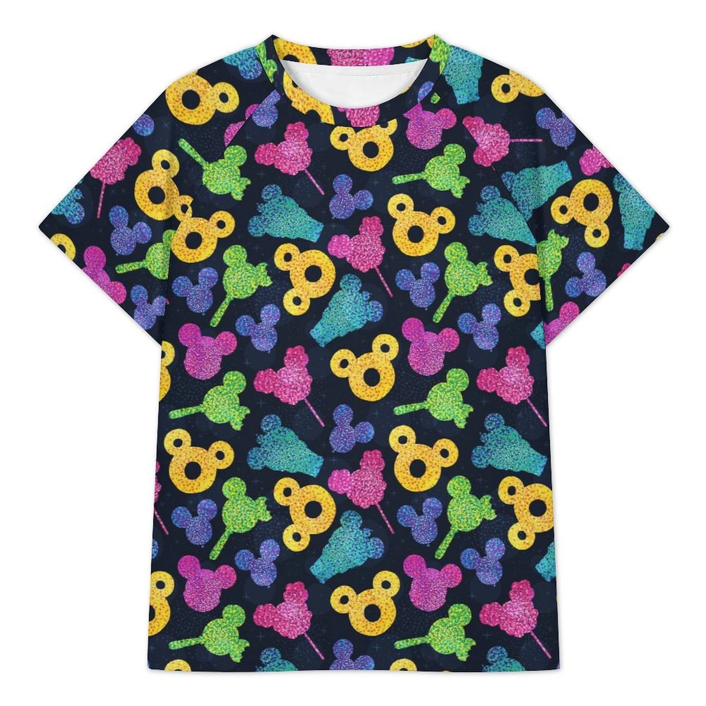 Women's All Over Print Raglan T-Shirt - Ambrie
