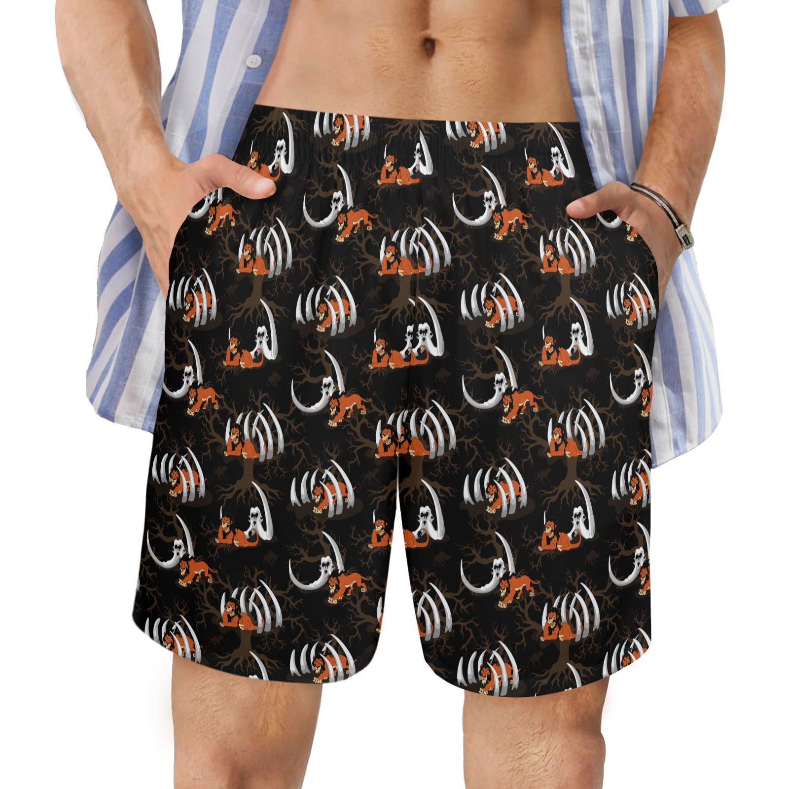Scar Men's Swim Trunks Swimsuit – Ambrie