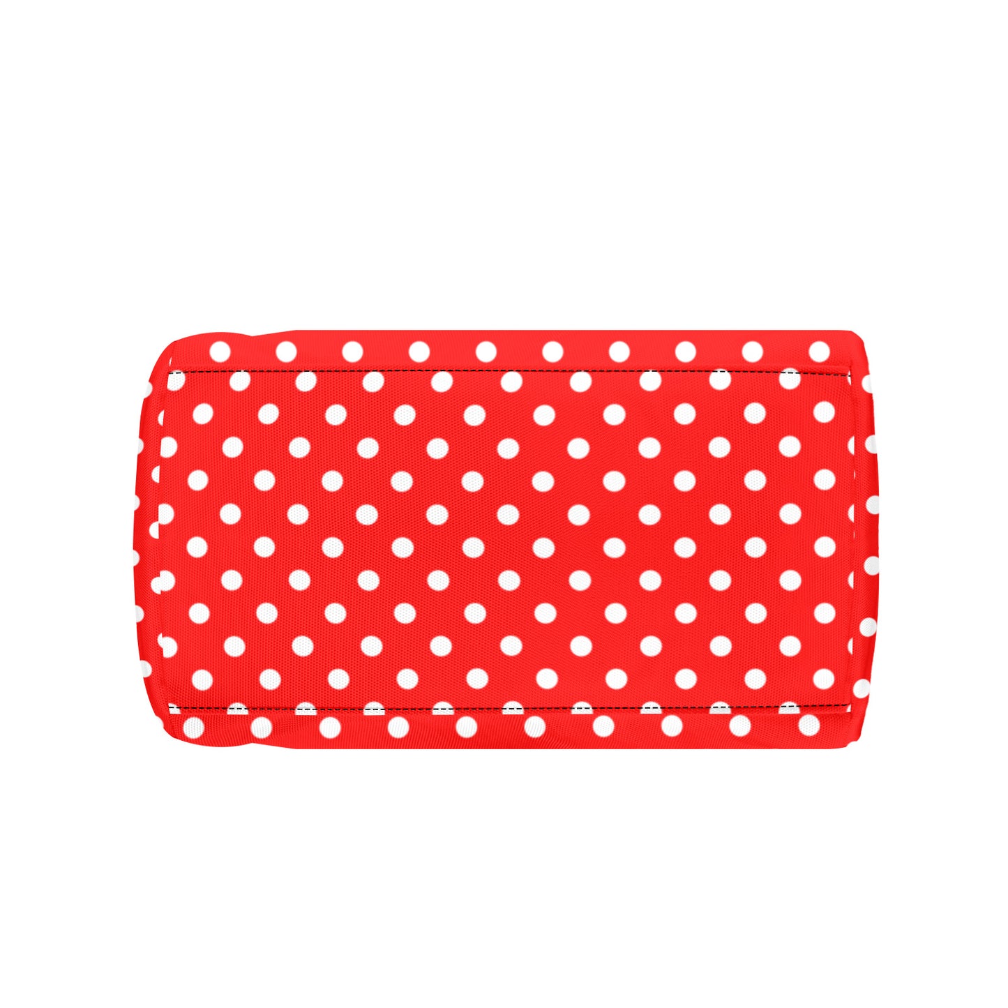 Red With White Polka Dots Large Capacity Insulated Tote Bag