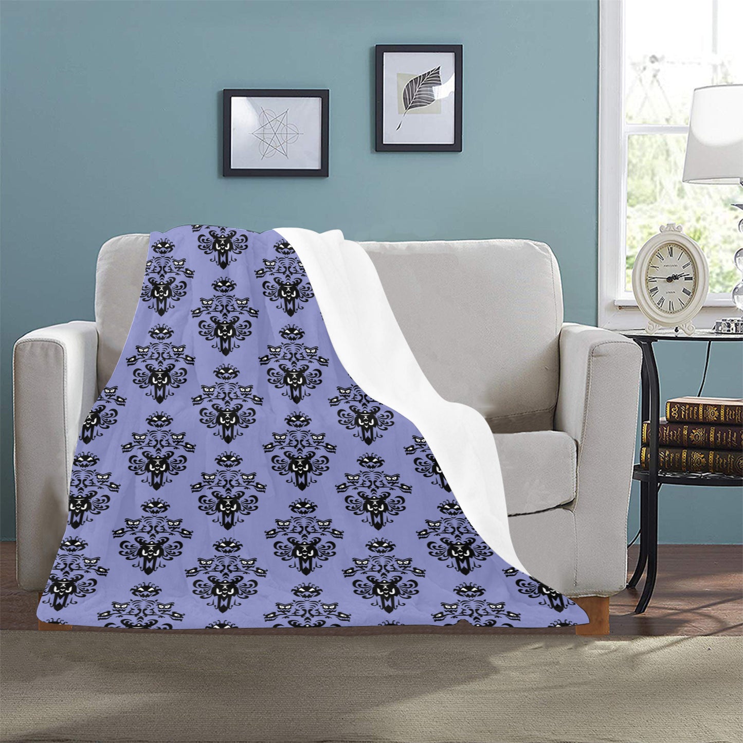 Haunted Mansion Wallpaper Ultra-Soft Micro Fleece Blanket 32"x48"