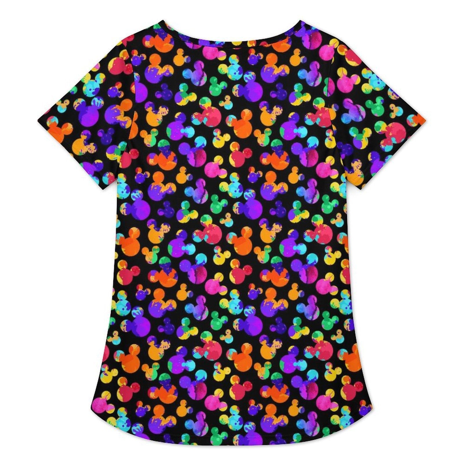 Watercolor Women's Crew Neck Tunic - Ambrie