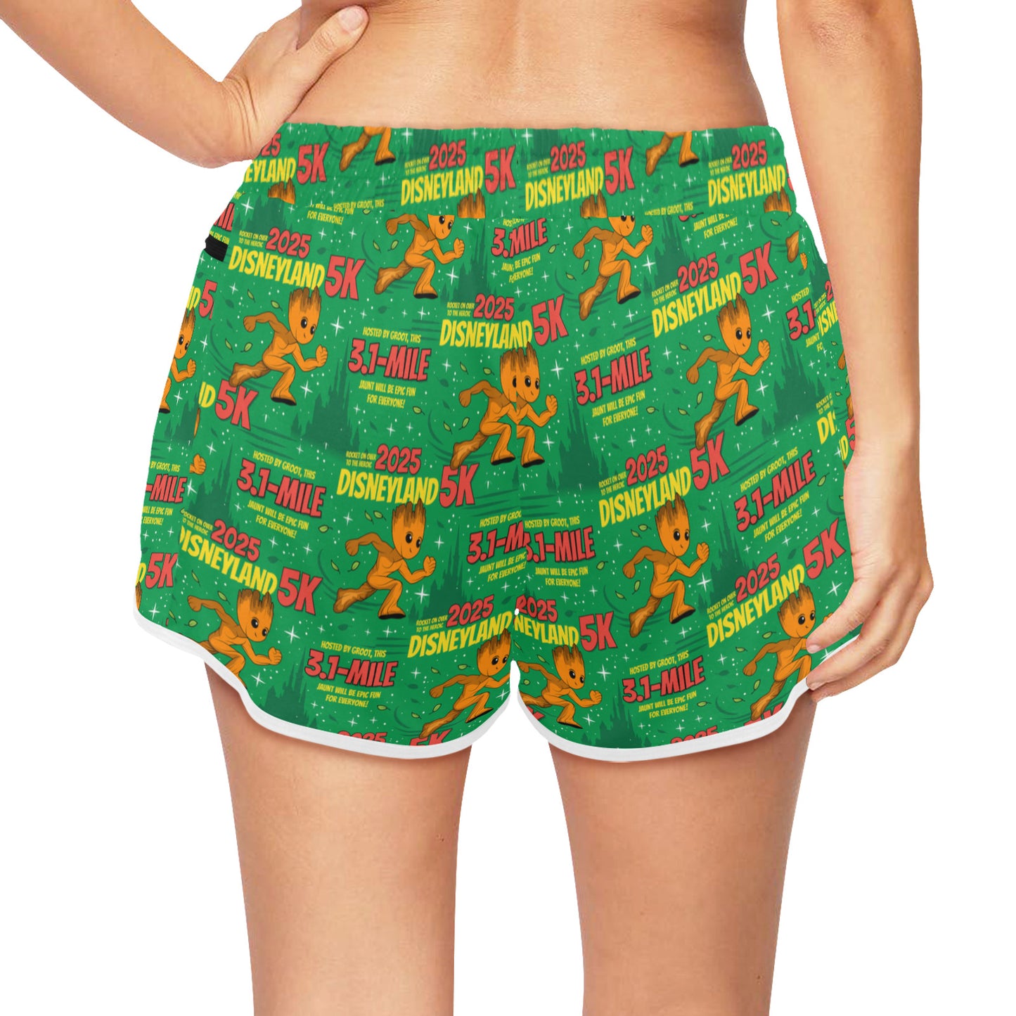 Disneyland 5K Women's Athletic Sports Shorts