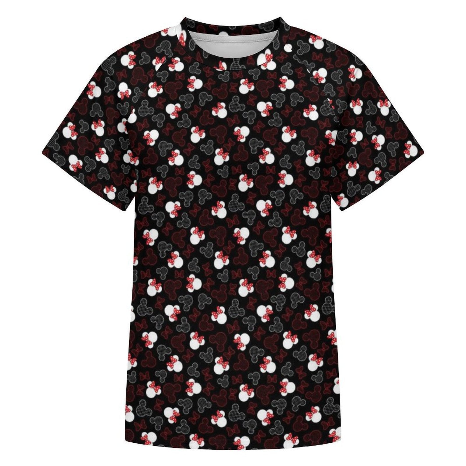 Women's All Over Print Raglan T-Shirt - Ambrie