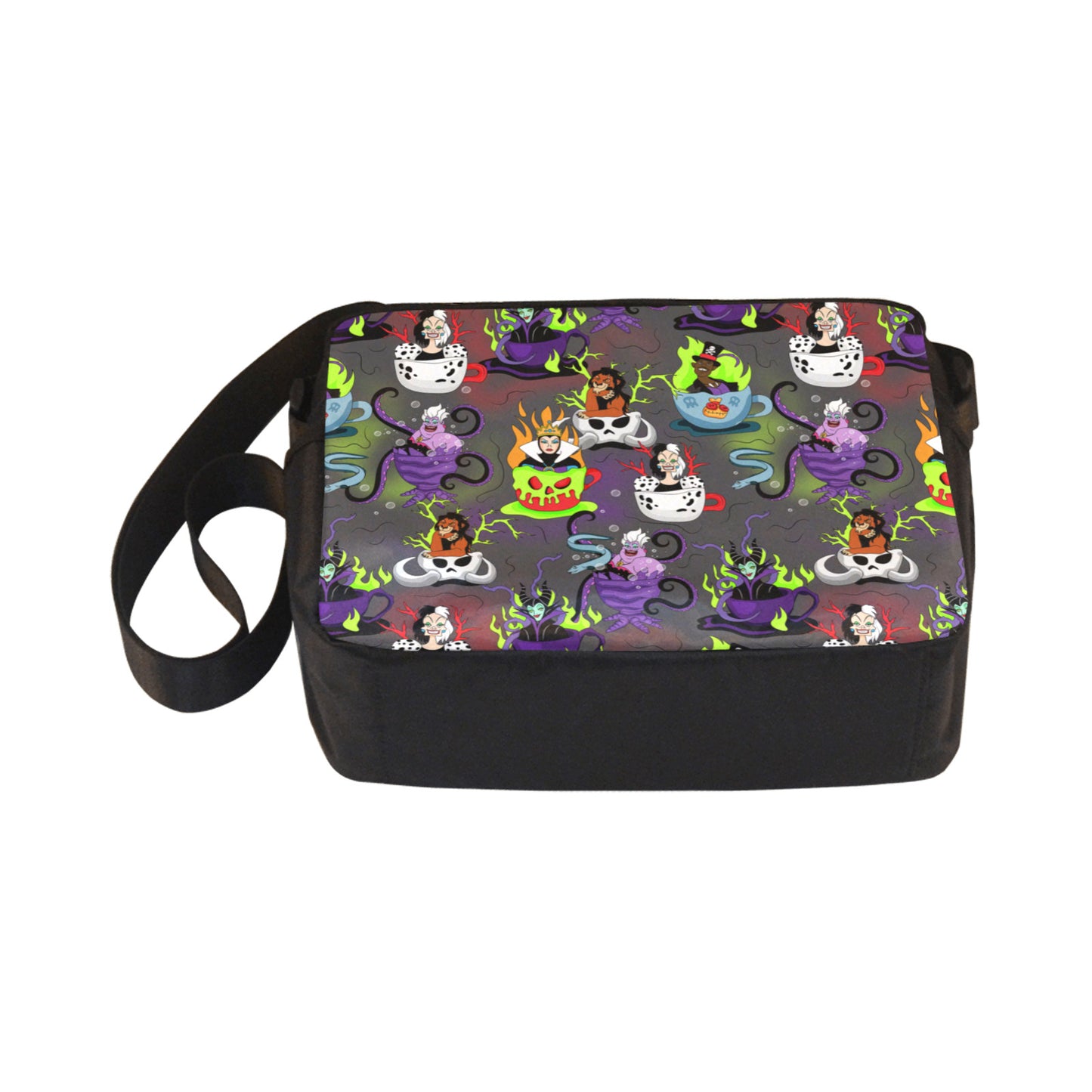 Villain Tea Cups Classic Cross-body Nylon Bag