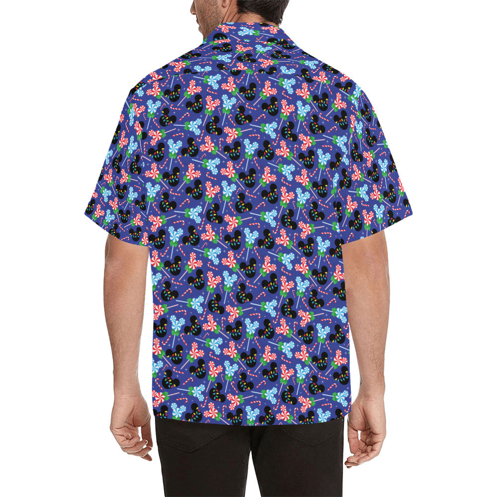 Christmas Peppermint Candy Hawaiian Shirt