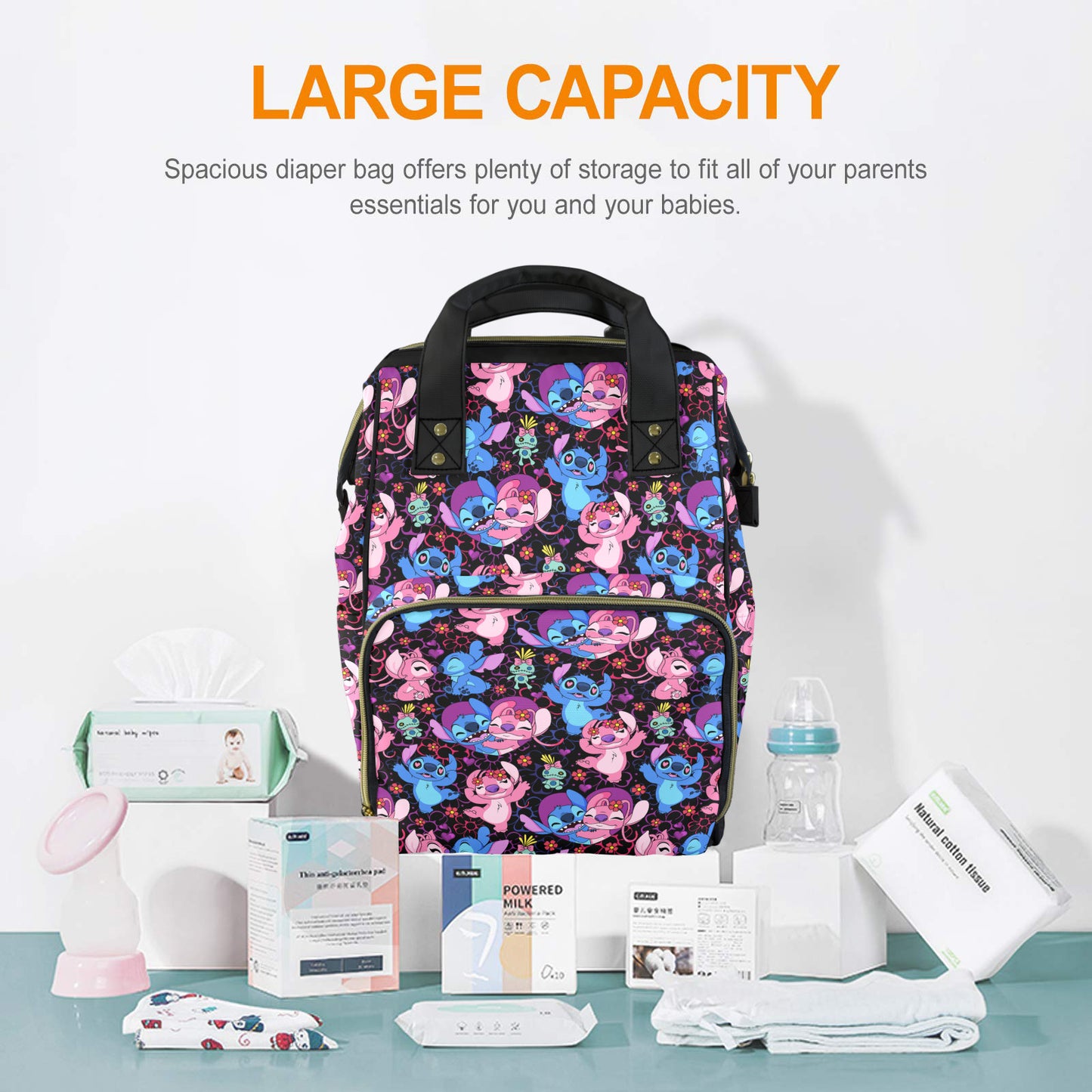 Besties Multi-Function Diaper Bag