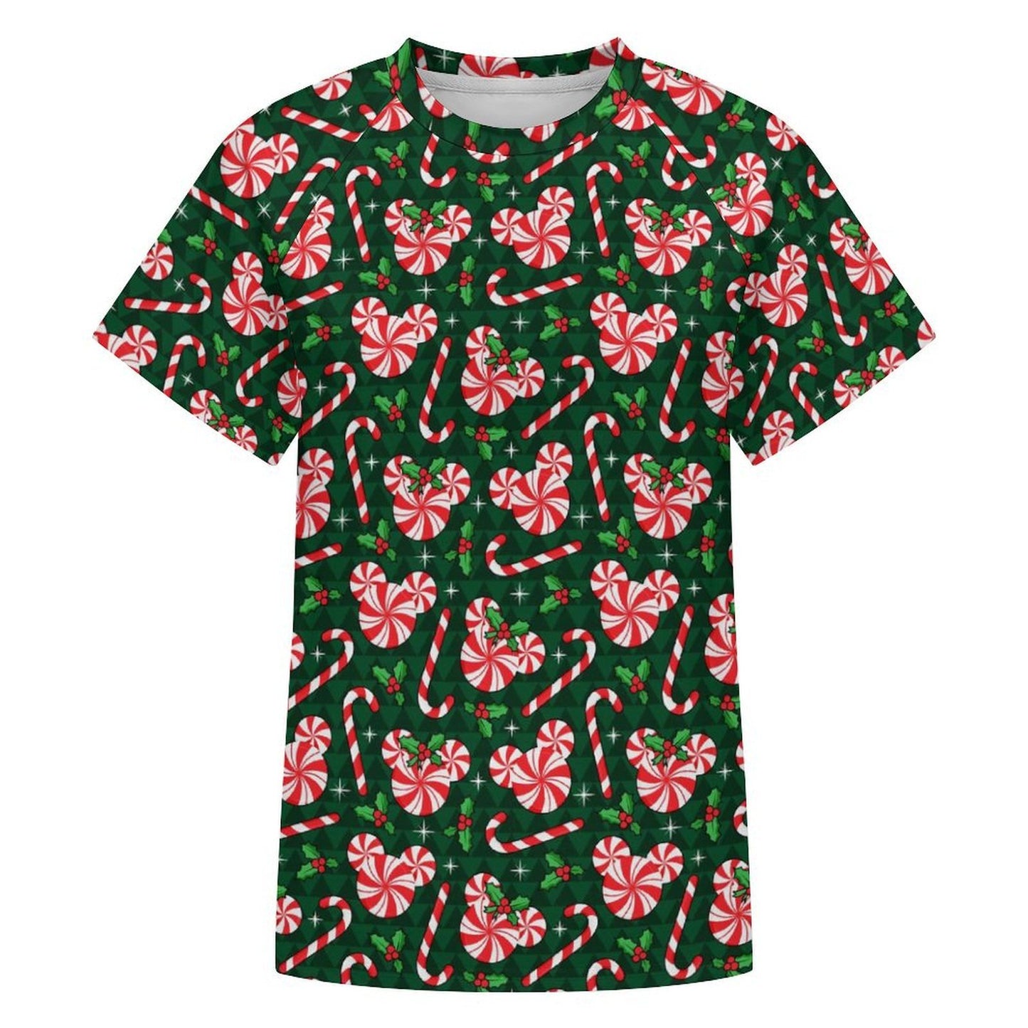 Women's All Over Print Raglan T-Shirt - Ambrie