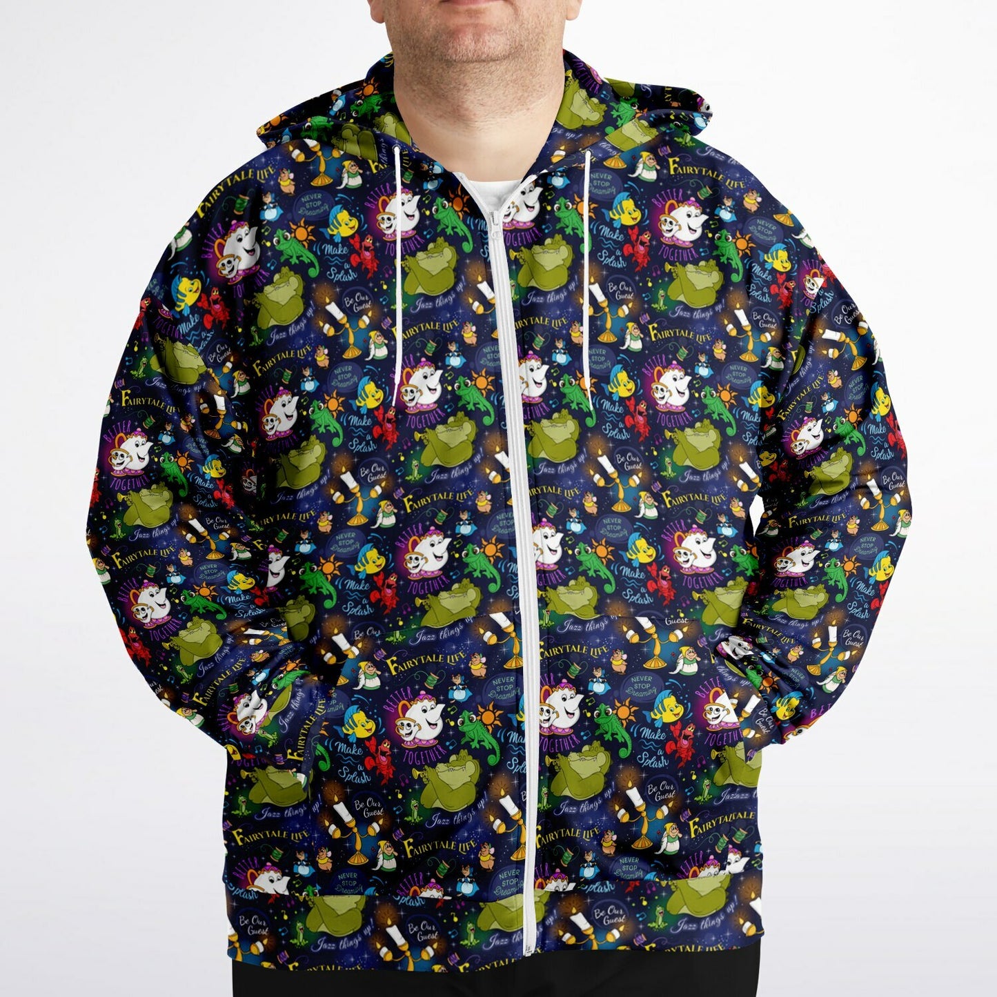 Sidekicks Plus-size Unisex Zip Hoodie