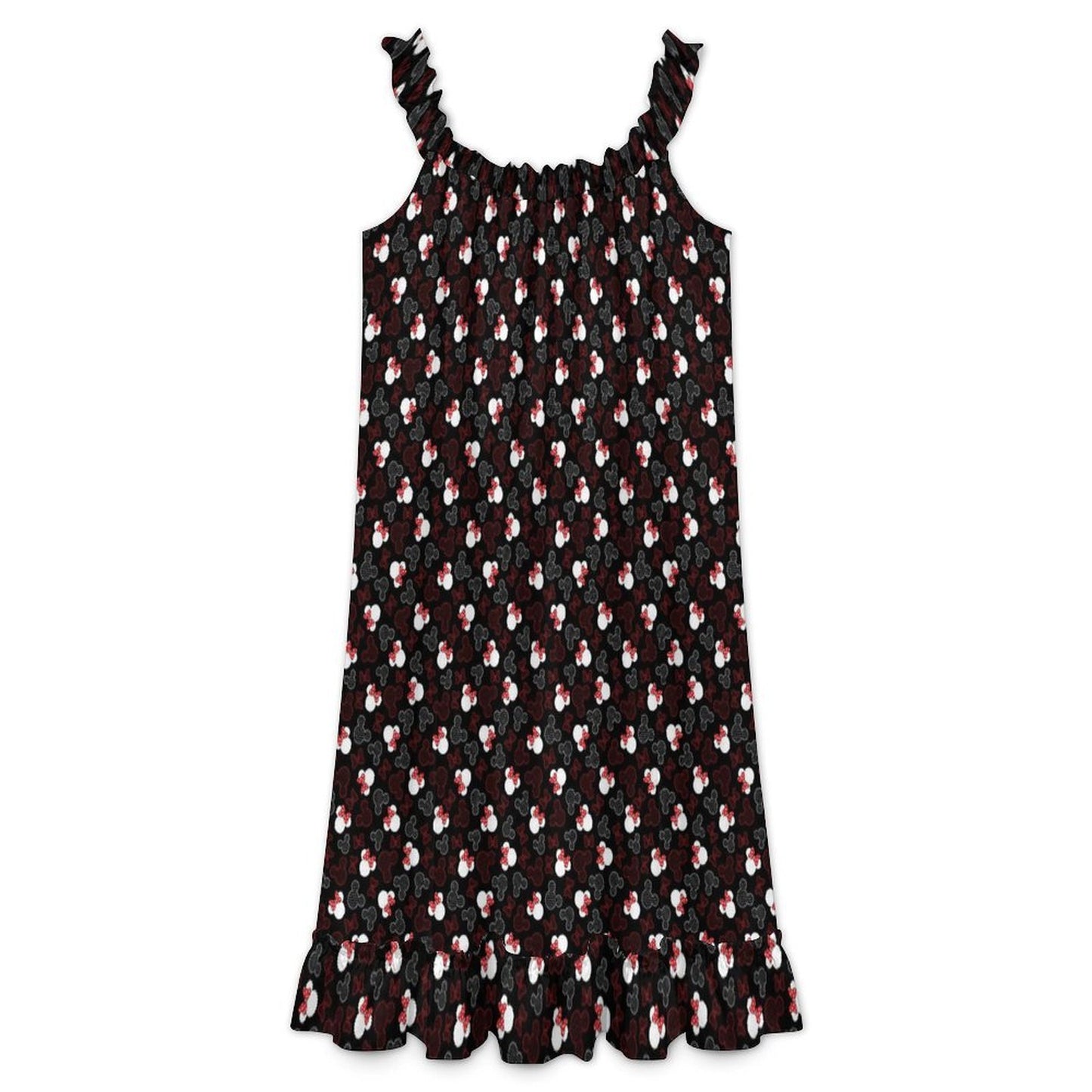 Women's Ruffled Strap Dress - Ambrie
